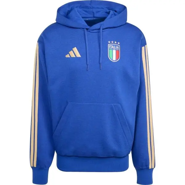 Adidas adidas FIGC DNA FL HD Мъжки суитшърт, синьо, размер