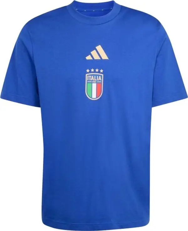 Adidas adidas FIGC DNA GR TEE Мъжка тениска, синьо, размер