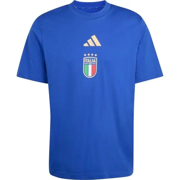 adidas adidas FIGC DNA GR TEE Мъжка тениска, синьо, размер XXXL