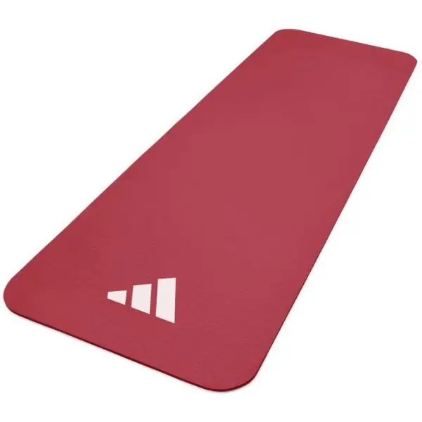 adidas adidas FITNESS MAT - 7MM Постелка за тренировки, винен, размер