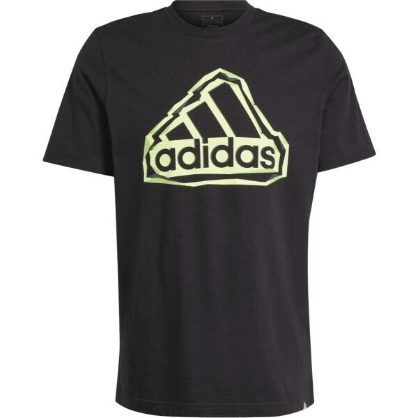 adidas adidas FOLDED BOS LOGO Мъжка тениска, черно, размер