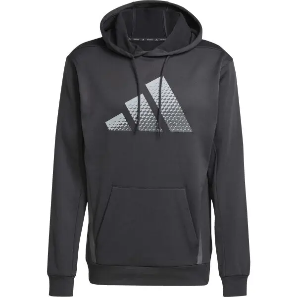 Adidas adidas GAME & GO BIG LOGO TRAINING Мъжки суитшърт, черно, размер XXL