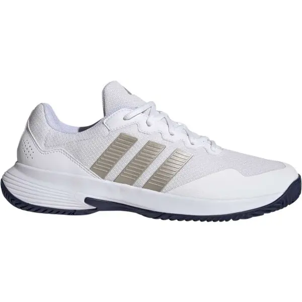 Adidas adidas GAMECOURT 2 M Мъжки обувки за тенис, бяло, размер 46