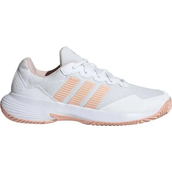 Adidas adidas GAMECOURT 2 W Дамски обувки за тенис, бяло, размер 41 1/3