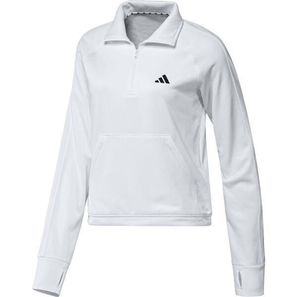 adidas adidas GG 1/4 ZIP Дамски суитшърт, бяло, размер