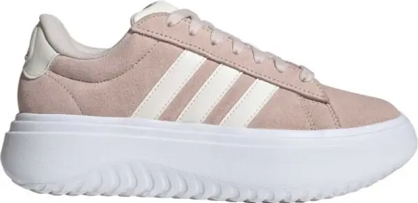 Adidas adidas GRAND COURT PLATFORM Дамски кецове, розово, размер 36 2/3