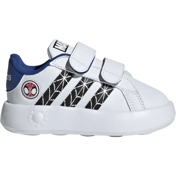 Adidas adidas GRAND COURT SPIDER-MAN CF I Детски обувки, бяло, размер