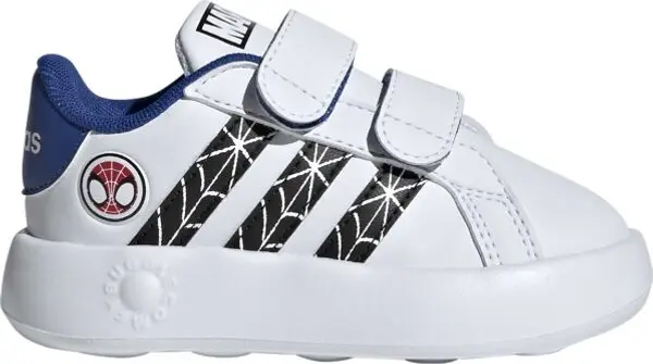 adidas adidas GRAND COURT SPIDER-MAN CF I Детски обувки, бяло, размер