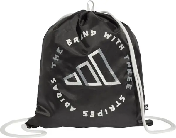 adidas adidas GYMSACK TAPE Мешка, черно, размер