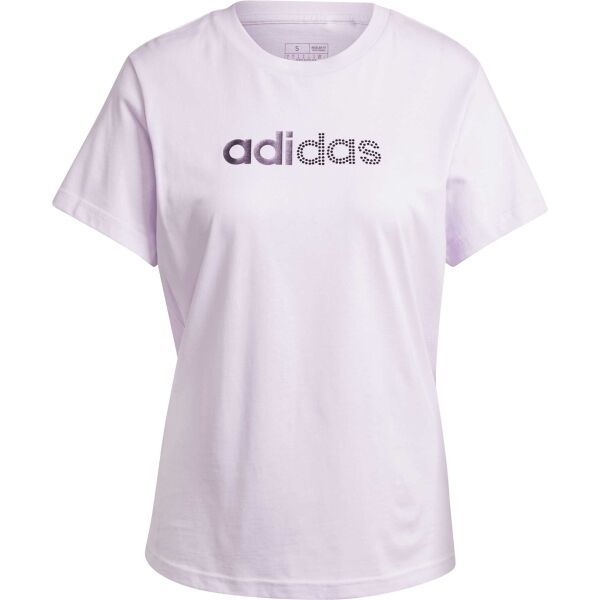 adidas adidas HOLIDAY GRAPHIC TEE Дамска тениска, розово, размер