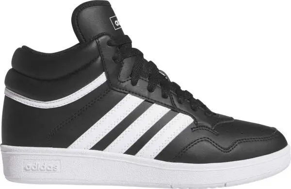 adidas adidas HOOPS 3.0 MID K Момчешки високи кецове, черно, размер 38 2/3
