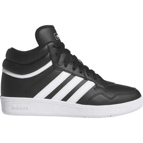 Adidas adidas HOOPS 3.0 MID K Момчешки високи кецове, черно, размер 38