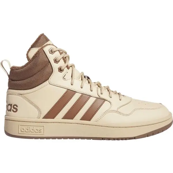 adidas adidas HOOPS 3.0 MID WTR Мъжки кецове, бежово, размер 44