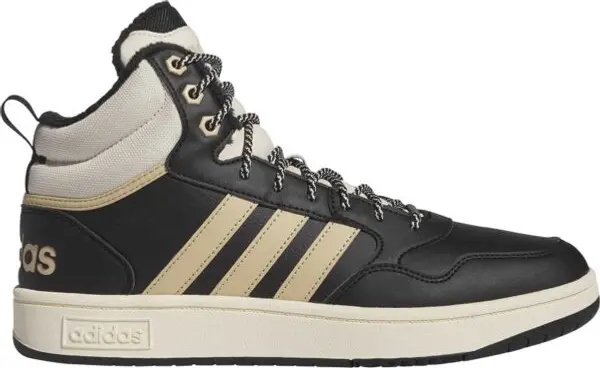 adidas adidas HOOPS 3.0 MID WTR Мъжки високи кецове, черно, размер 44