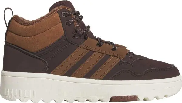 adidas adidas HOOPS 4.0 MID WINTERIZED Мъжки зимни обувки с висок профил, кафяво, размер 36