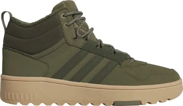 adidas adidas HOOPS 4.0 MID WINTERIZED Мъжки зимни обувки с висок профил, зелено, размер 42