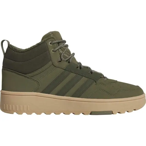 Adidas adidas HOOPS 4.0 MID WINTERIZED Мъжки зимни обувки с висок профил, зелено, размер 45 1/3