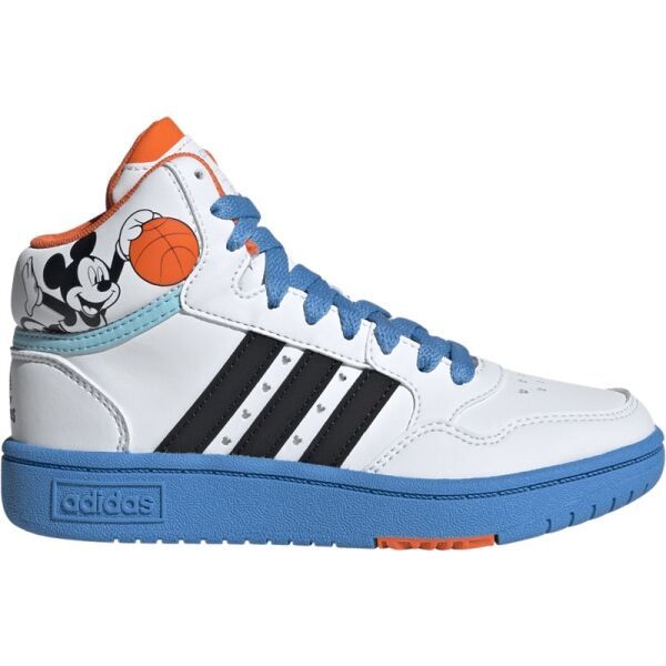adidas adidas HOOPS MID 3.0 MICKEY K Детски кецове, бяло, размер