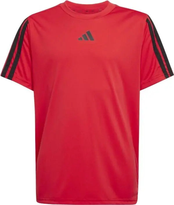 adidas adidas JERSEY ESSENTIALS LOGO KIDS Детската тениска за тренировки, червено, размер