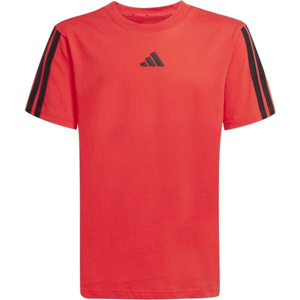 adidas adidas JERSEY ESSENTIALS LOGO KIDS Детската тениска за тренировки, червено, размер