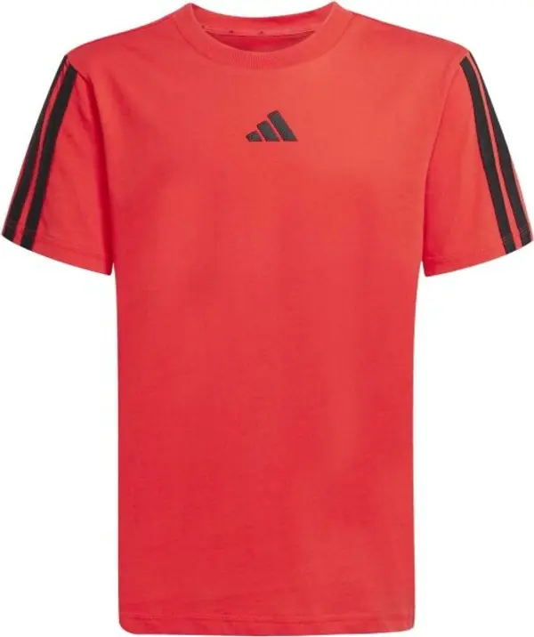 adidas adidas JERSEY ESSENTIALS LOGO KIDS Детската тениска за тренировки, червено, размер