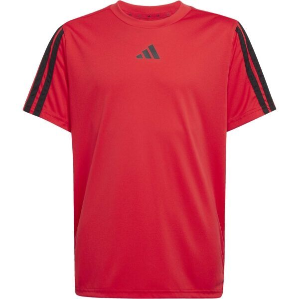 adidas adidas JERSEY ESSENTIALS LOGO KIDS Детската тениска за тренировки, червено, размер