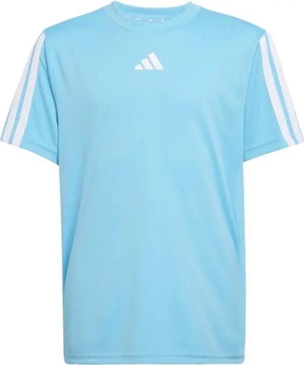 adidas adidas JERSEY ESSENTIALS LOGO KIDS Детската тениска за тренировки, светлосиньо, размер