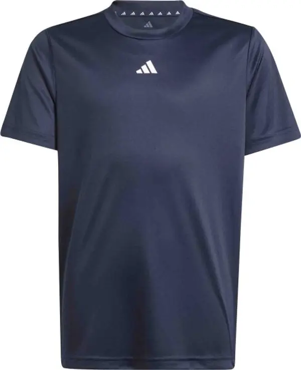 adidas adidas JERSEY ESSENTIALS LOGO KIDS Детската тениска за тренировки, тъмносин, размер