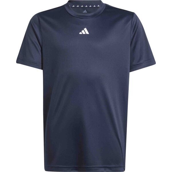 adidas adidas JERSEY ESSENTIALS LOGO KIDS Детската тениска за тренировки, тъмносин, размер