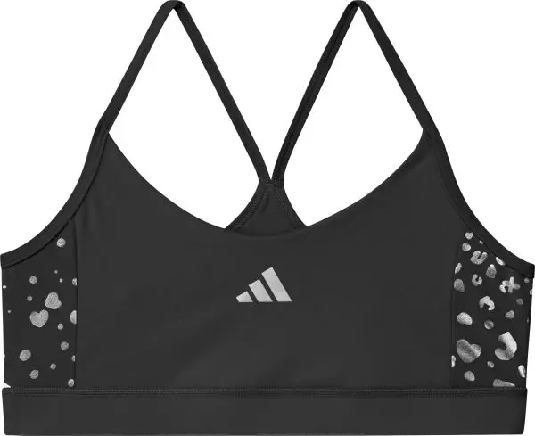 adidas adidas JG TRAINING - ESSENTIALS GLAM BRA Спортно бюстие за момичета, черно, размер