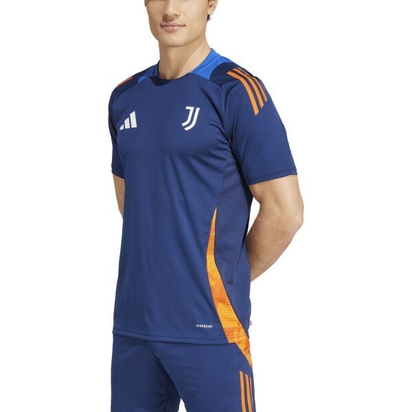 adidas adidas JUVENTUS TRAINING JERSEY Мъжка спортна тениска, синьо, размер