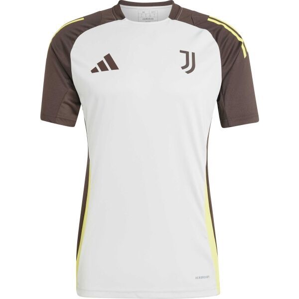 adidas adidas JUVENTUS TRAINING JERSEY Мъжка спортна тениска, сиво, размер