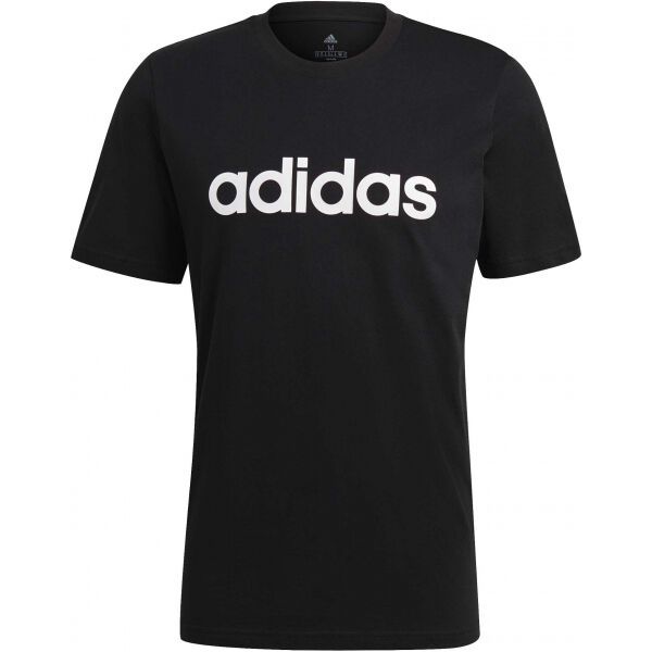 adidas adidas LIN SJ T Мъжка тениска, черно, размер