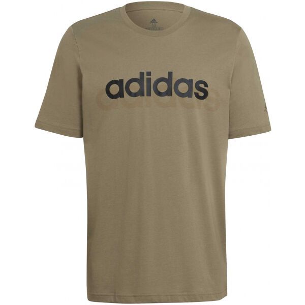 adidas adidas LIN SJ T Мъжка тениска, khaki, размер
