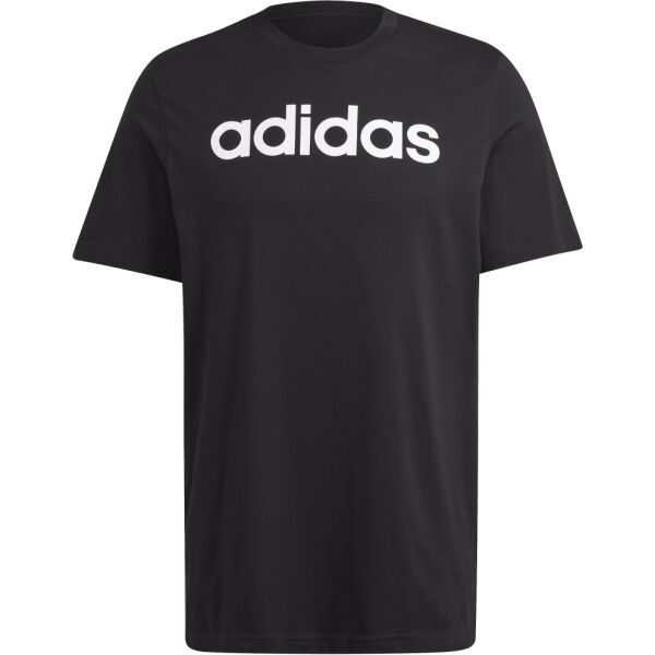 adidas adidas LIN SJ TEE Мъжка тениска, черно, размер