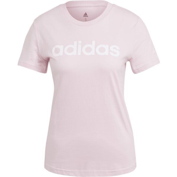 adidas adidas LIN T Дамска тениска, розово, размер