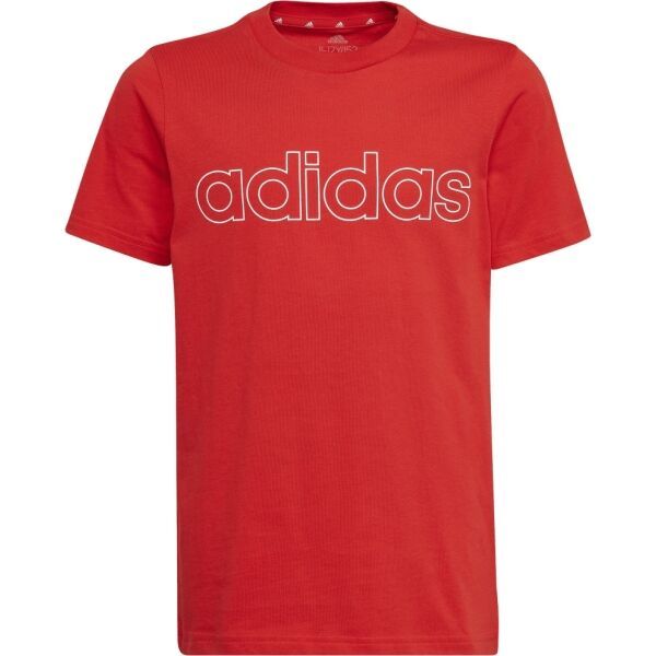 adidas adidas LIN T Момчешка тениска, червено, размер