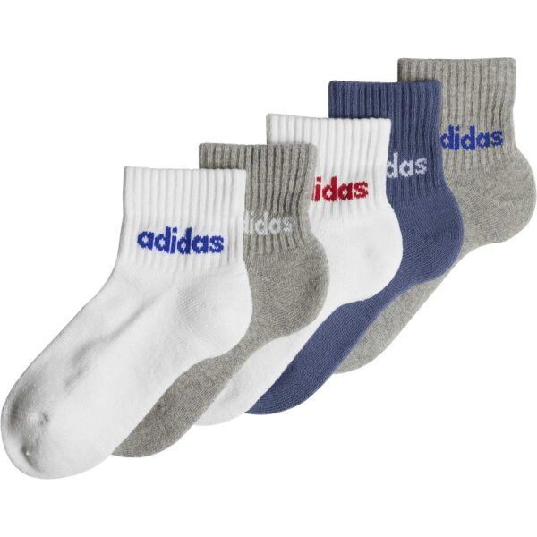 adidas adidas LINEAR ANKLE KIDS Детски зимни чорапи, бяло, размер