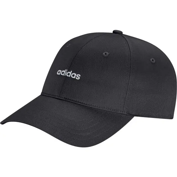 adidas adidas LINEAR EMBROIDERED CAP Шапка с козирка, черно, размер