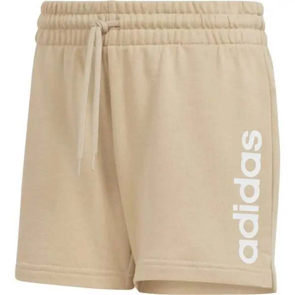 Adidas adidas LINEAR SHORTS W Дамски къси панталони, бежово, размер