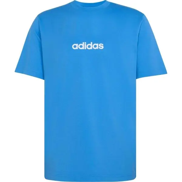 Adidas adidas LINEAR SJ TEE Мъжка тениска, синьо, размер