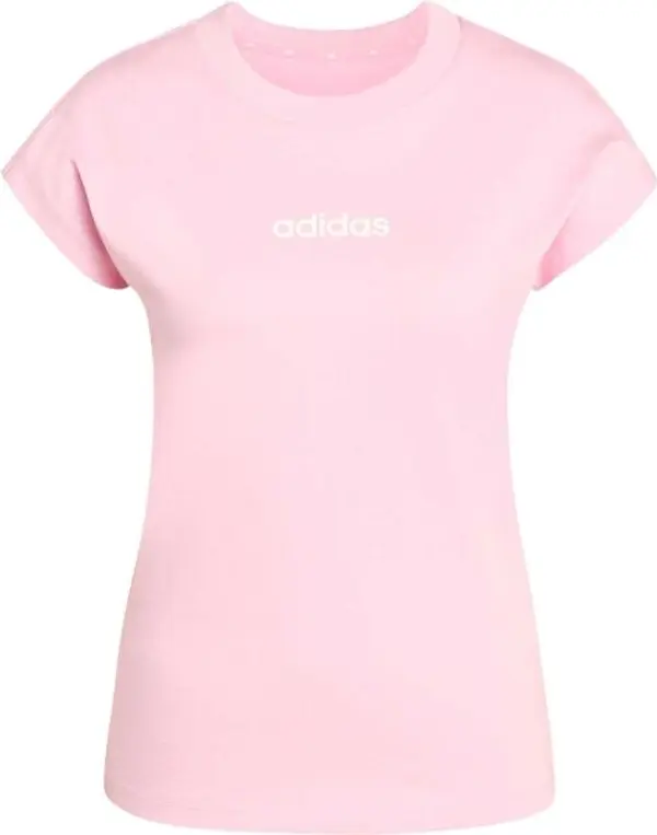 adidas adidas LINEAR SJ TEE W Дамска тениска, розово, размер