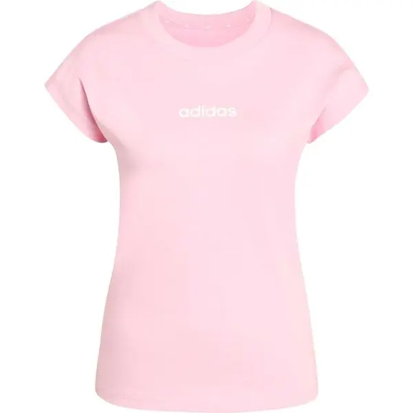 Adidas adidas LINEAR SJ TEE W Дамска тениска, розово, размер