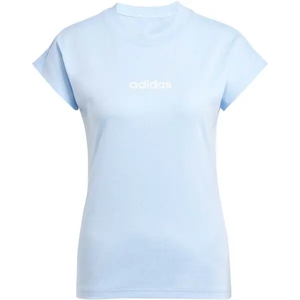 Adidas adidas LINEAR SJ TEE W Дамска тениска, светлосиньо, размер