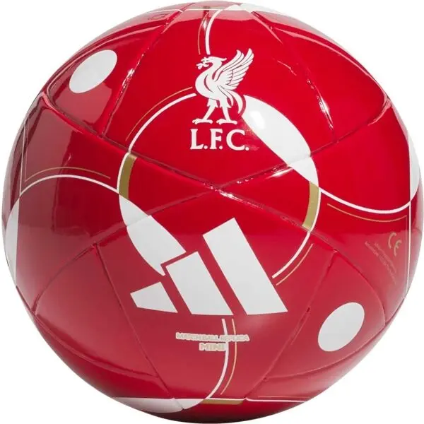 adidas adidas LIVERPOOL FC MINI HOME Мини футболна топка, червено, размер