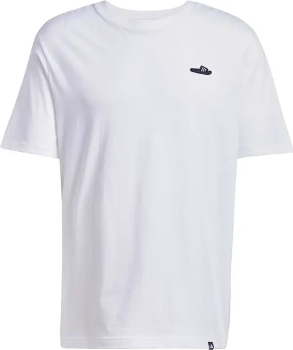 Adidas adidas LOUNGE SLIDE TEE Мъжка тениска, бяло, размер