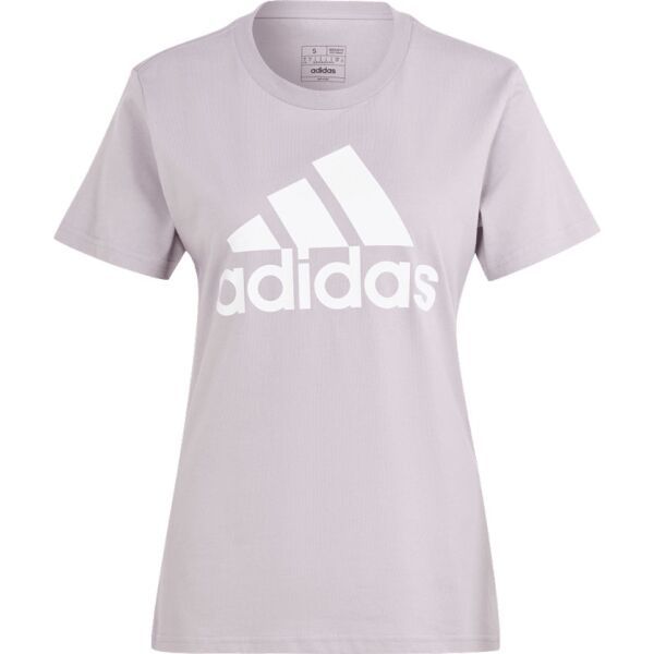adidas adidas LOUNGEWEAR ESSENTIALS LOGO Дамска тениска, лилаво, размер