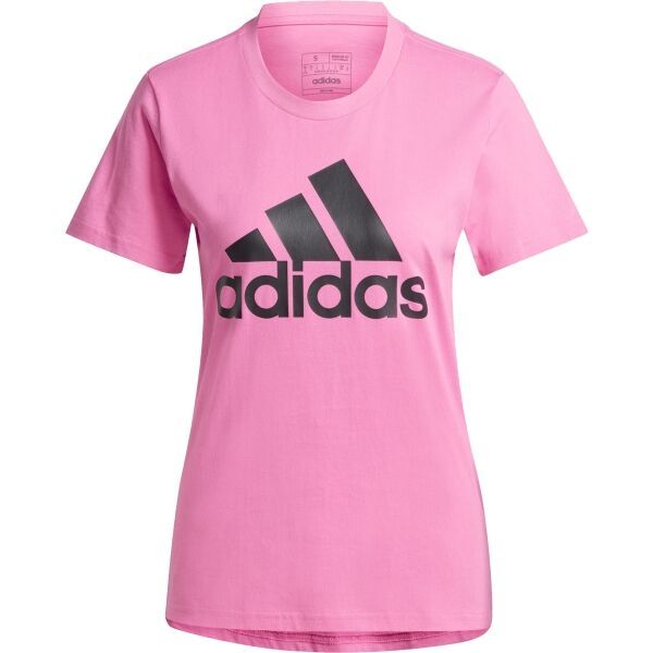 adidas adidas LOUNGEWEAR ESSENTIALS LOGO Дамска тениска, розово, размер