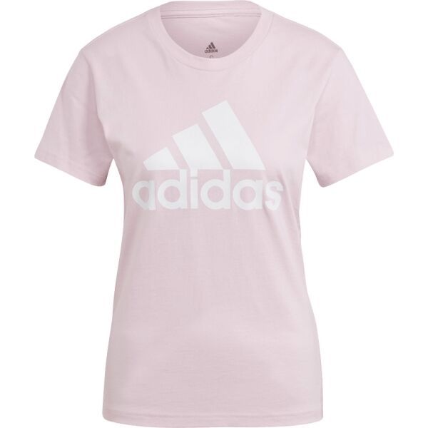 adidas adidas LOUNGEWEAR ESSENTIALS LOGO Дамска тениска, розово, размер