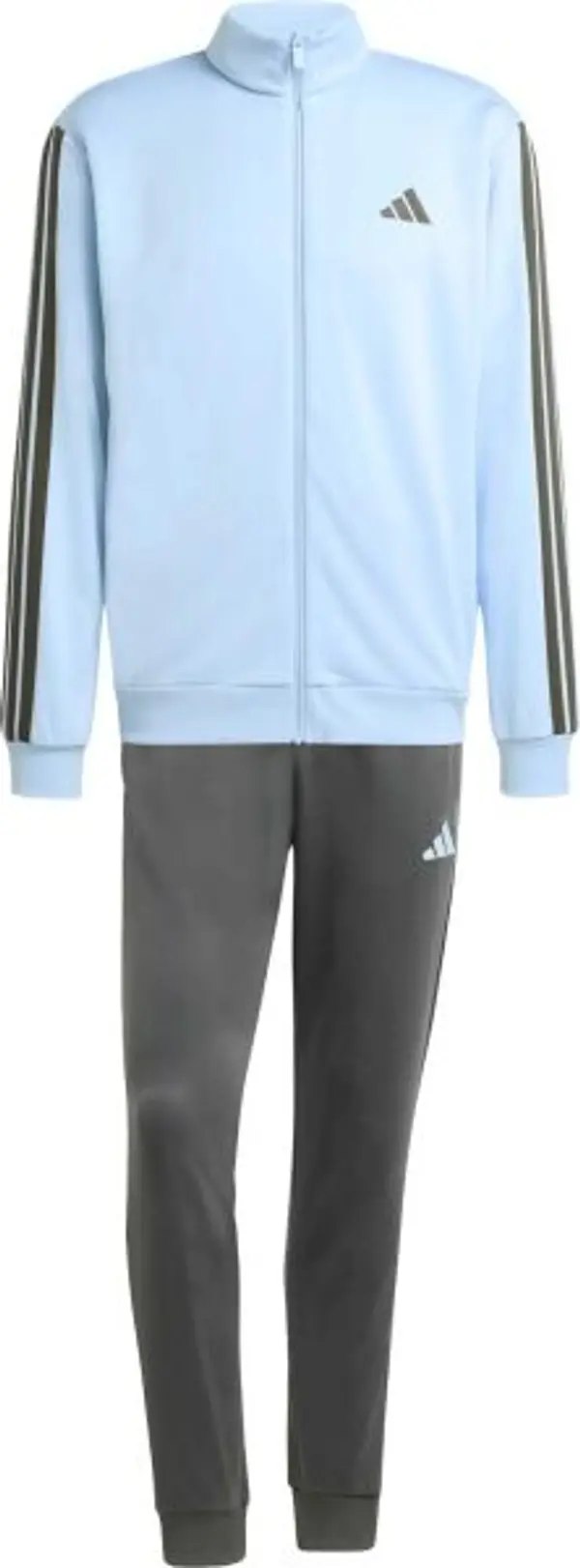 adidas adidas M 3 STRIPES FT TT TRACKSUITS Мъжки анцуг, светлосиньо, размер XXL